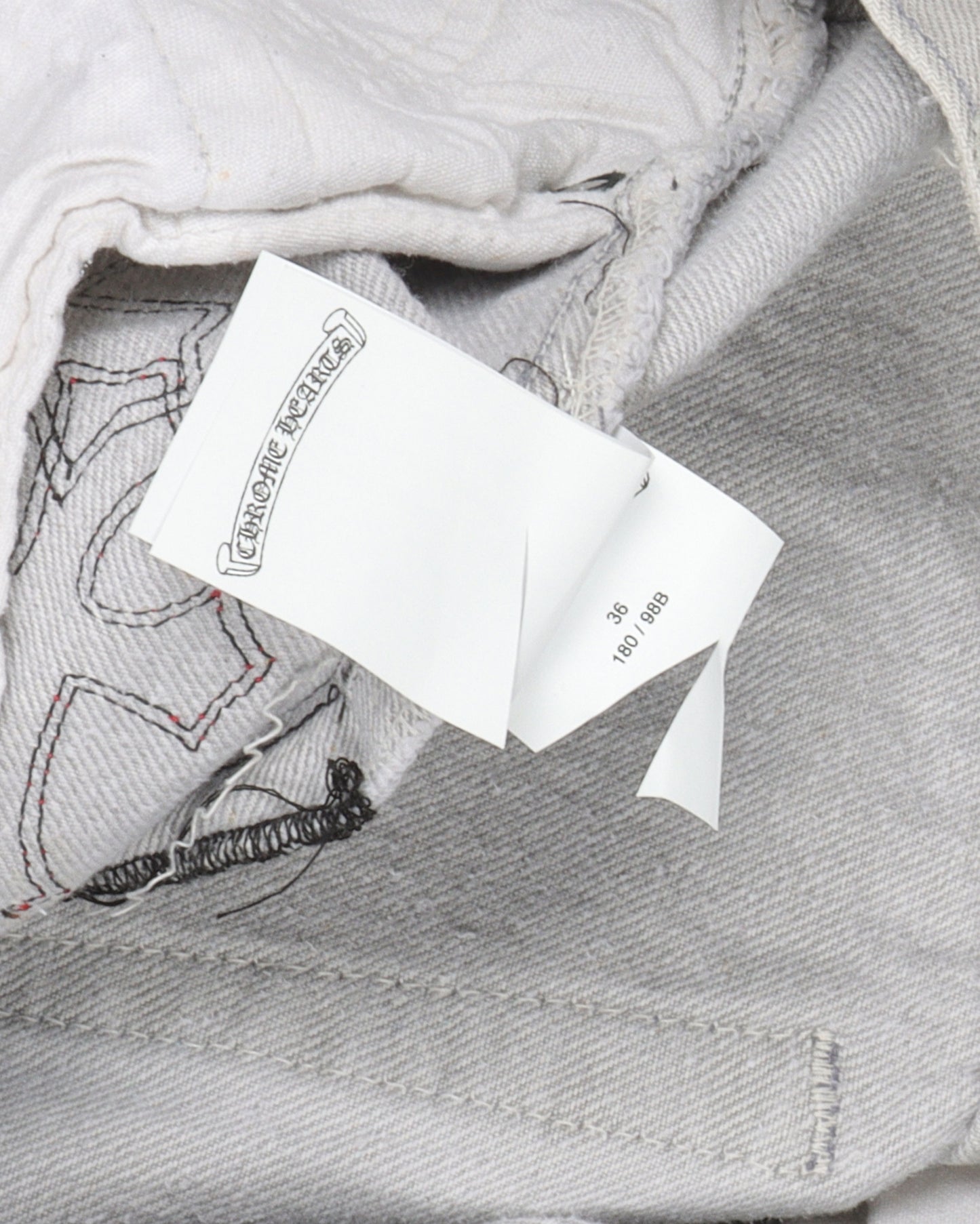 1 of 1 Gallery Dept. La Flare Cross Patch Jeans