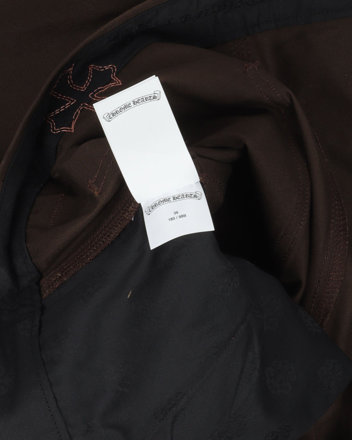 Leather Cross Carpenter Double Knee Pants