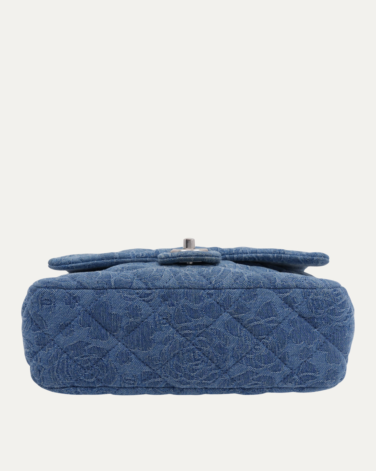 Denim Sweetheart Crush Mini Square Flap Bag