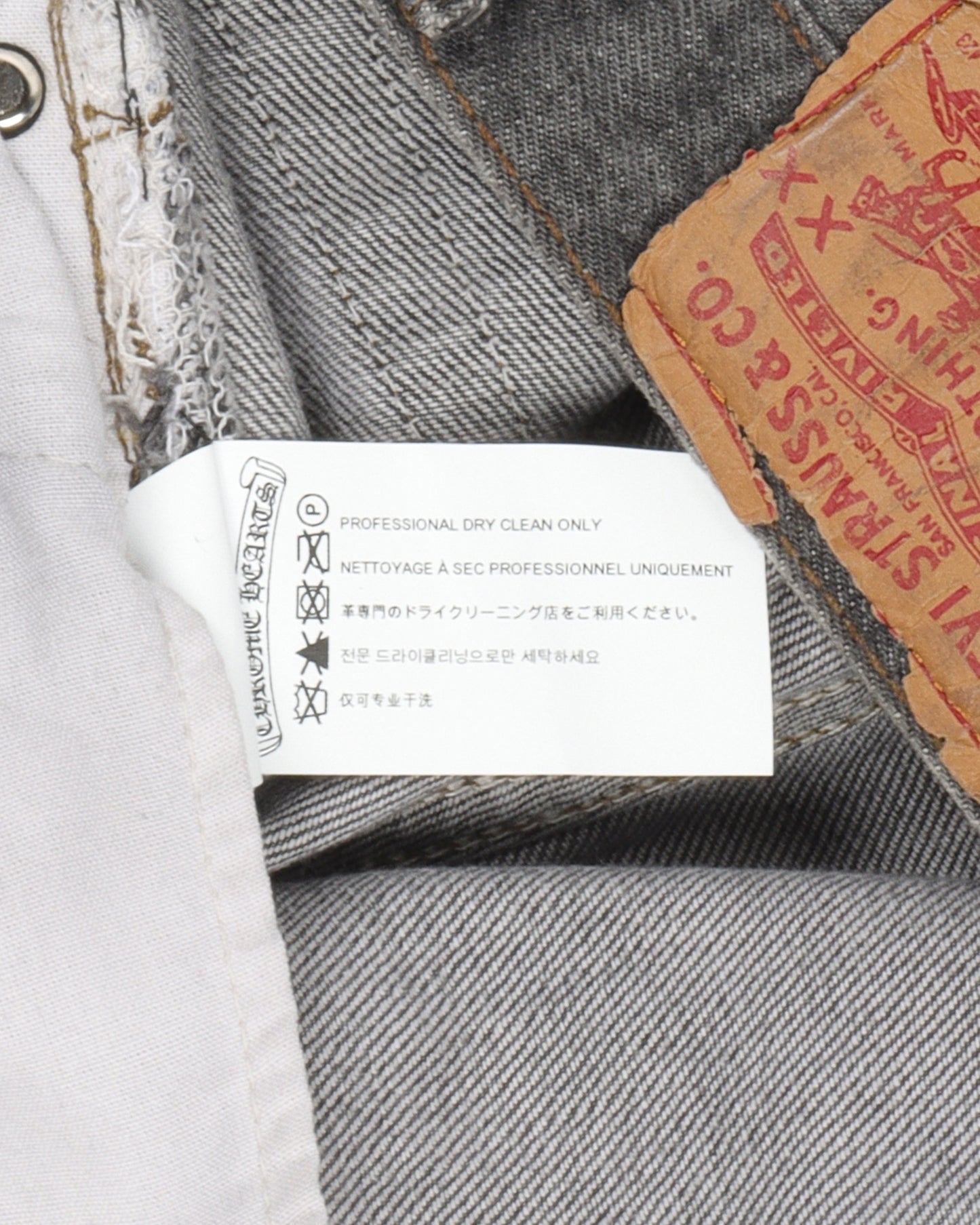 Levi's Leather Cross Jeans
