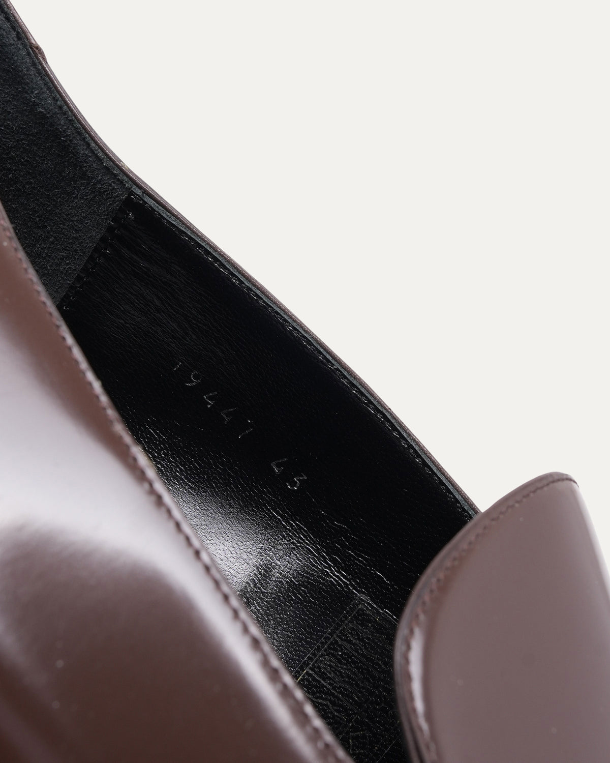 Patent Leather Lug Sole Loafer