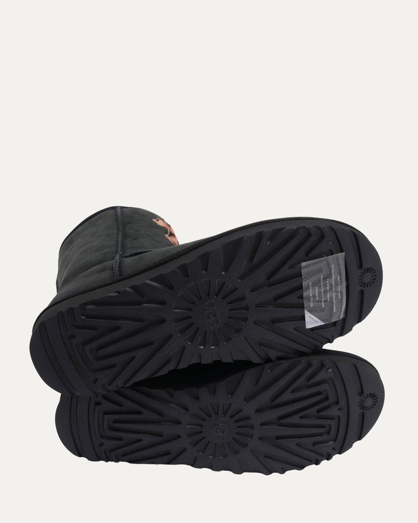 Cross Patch Embellished Ugg Boots