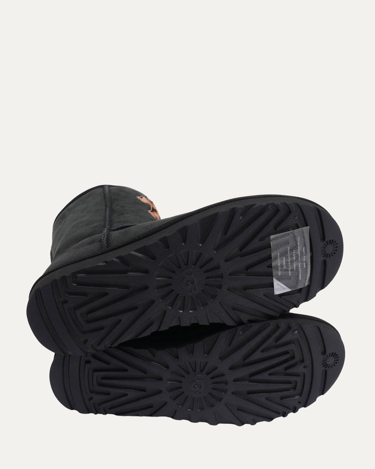 Cross Patch Embellished Ugg Boots
