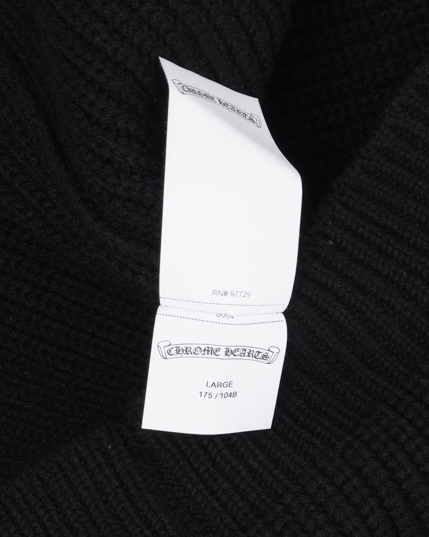 Cashmere Cross Patch Sweater