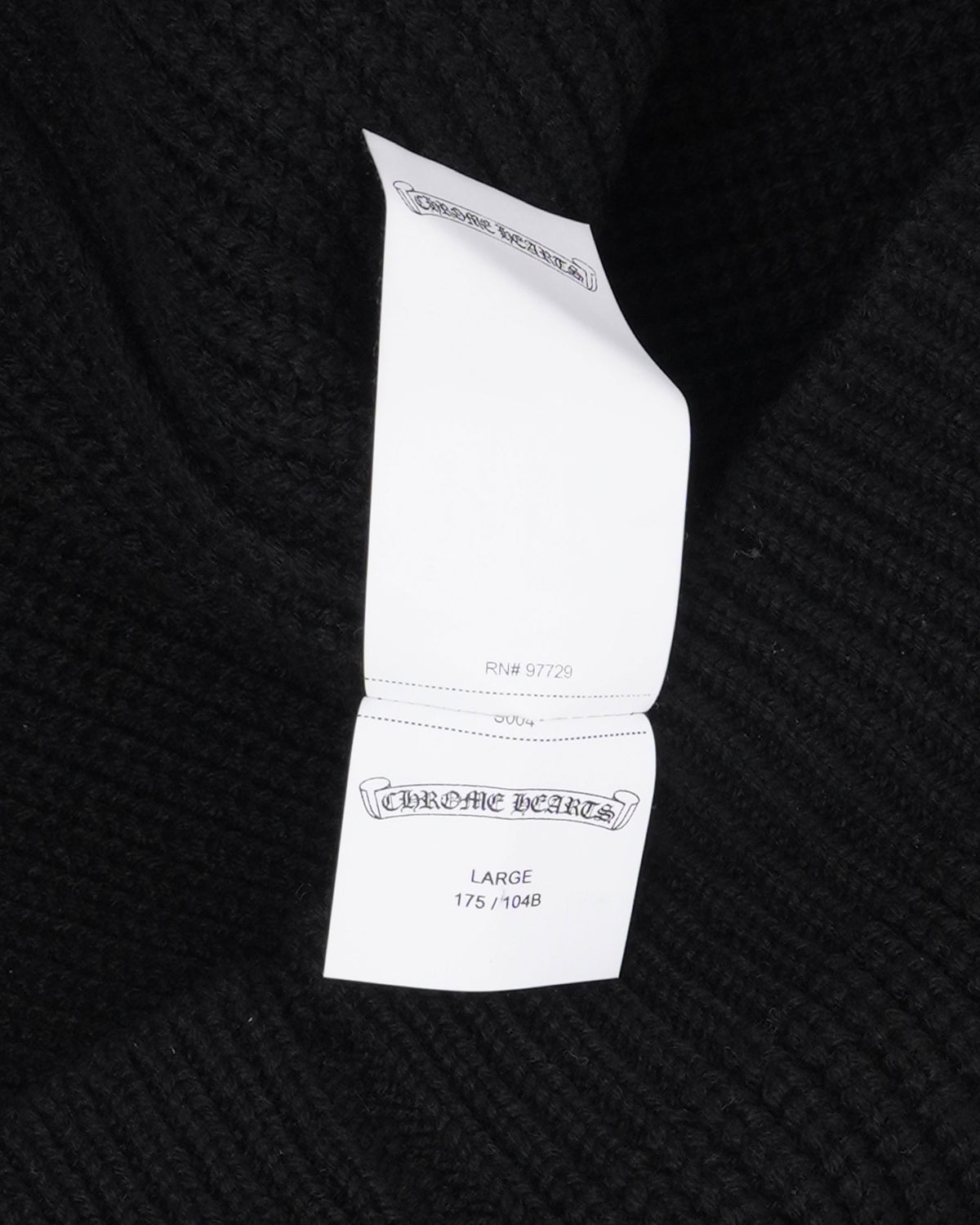 Cashmere Cross Patch Sweater