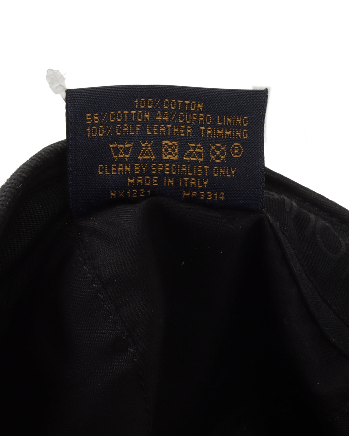 Script Crystals Cap