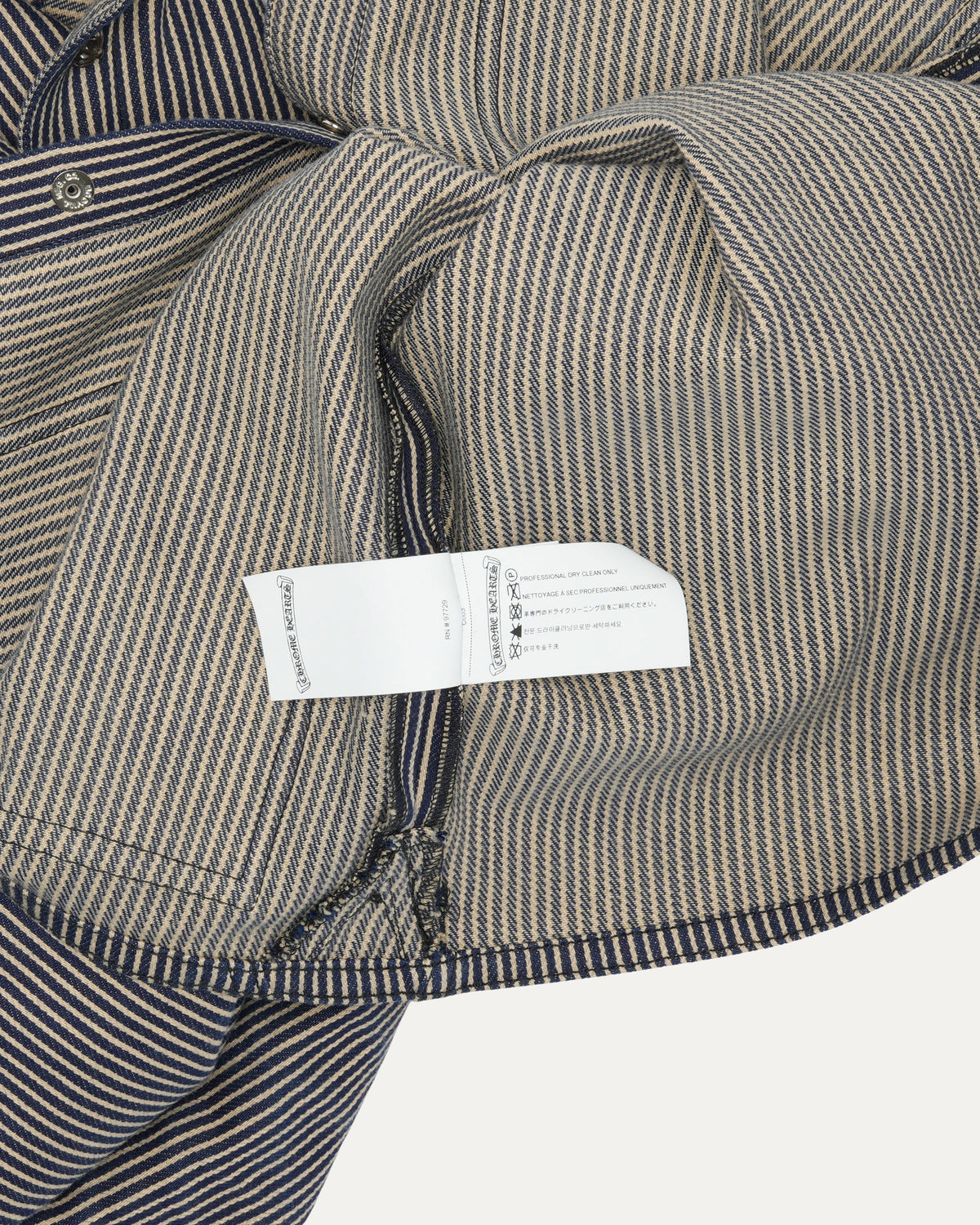 Last Bite Hickory Stripe Chore Coat