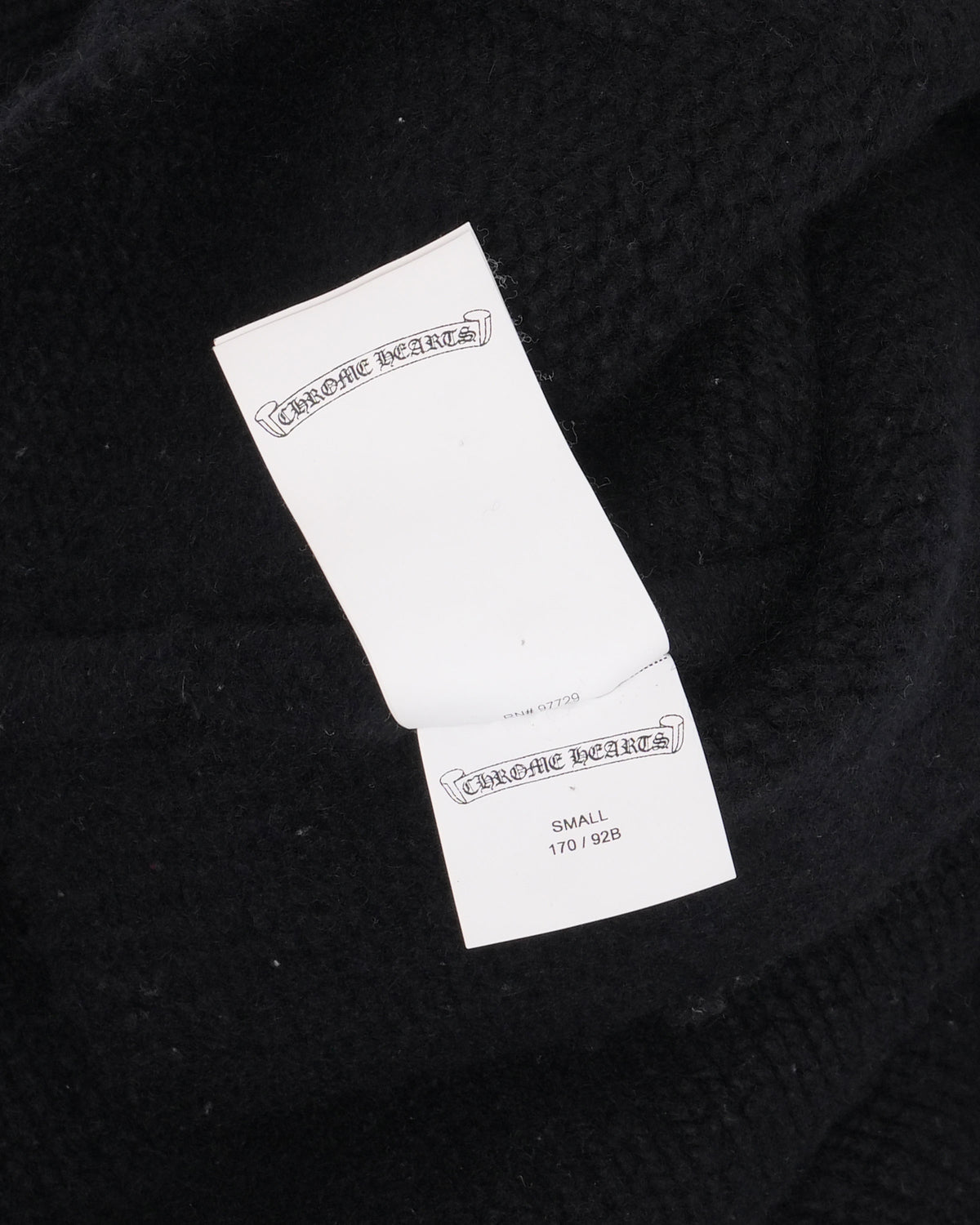 Cross Patch Cashmere Hooded Sweater