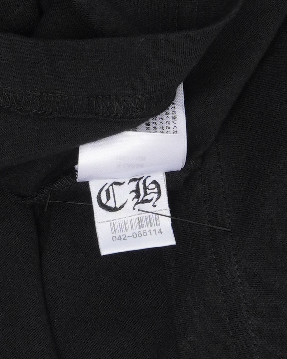 Neck Logo Long Sleeve T-Shirt
