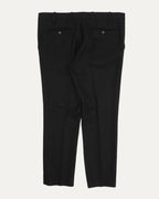 Slim Fit Cropped Wool Blend Suit