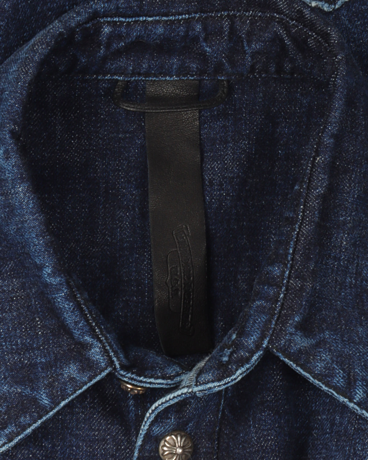 Denim Cross Patch Shirt