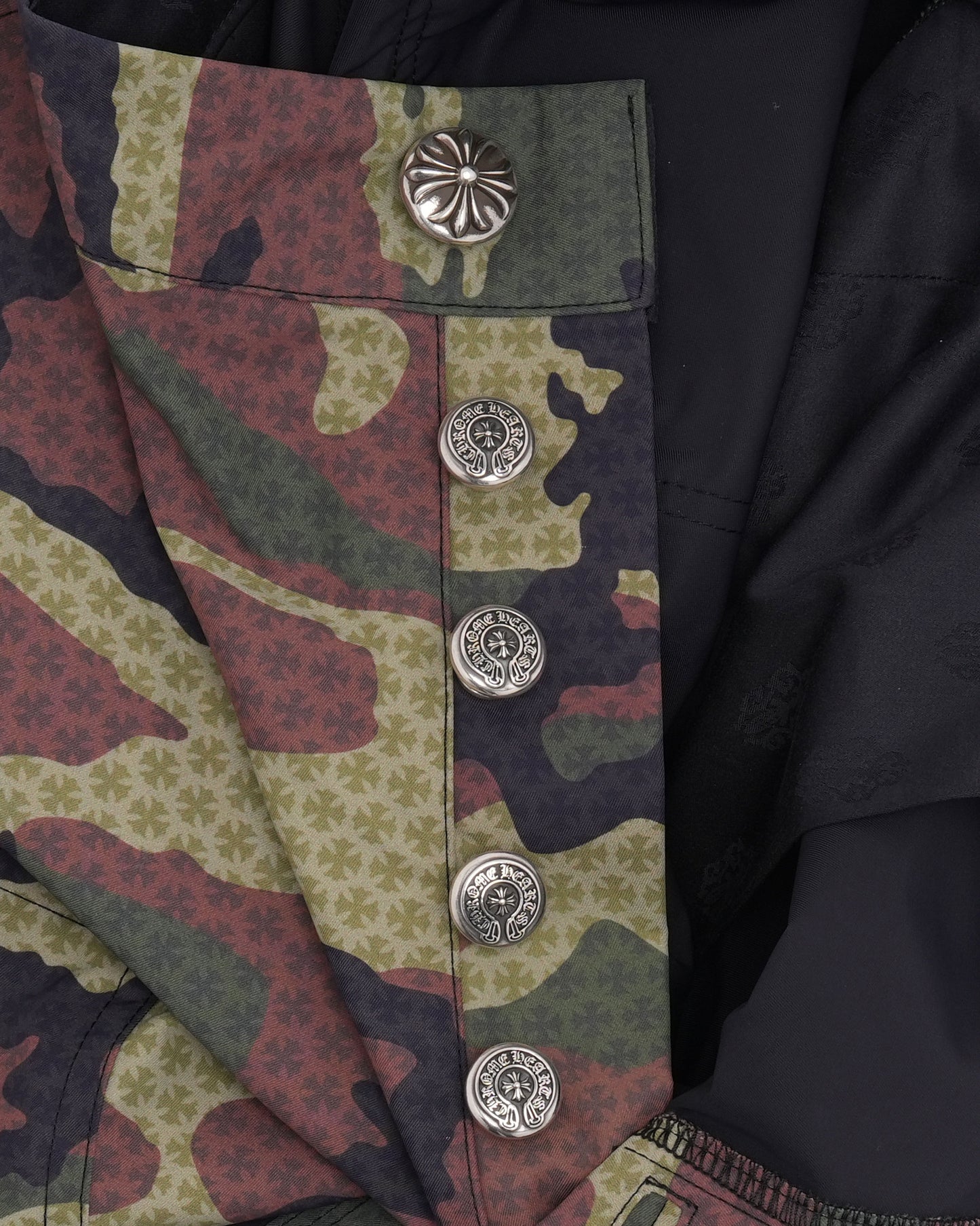 Camouflage Nylon Double Knee Pants