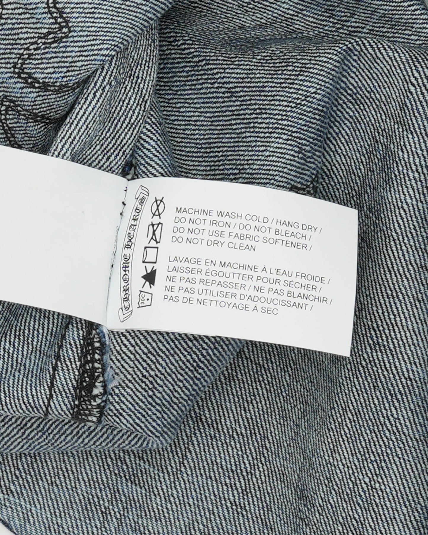 Denim Cross Patch Shirt
