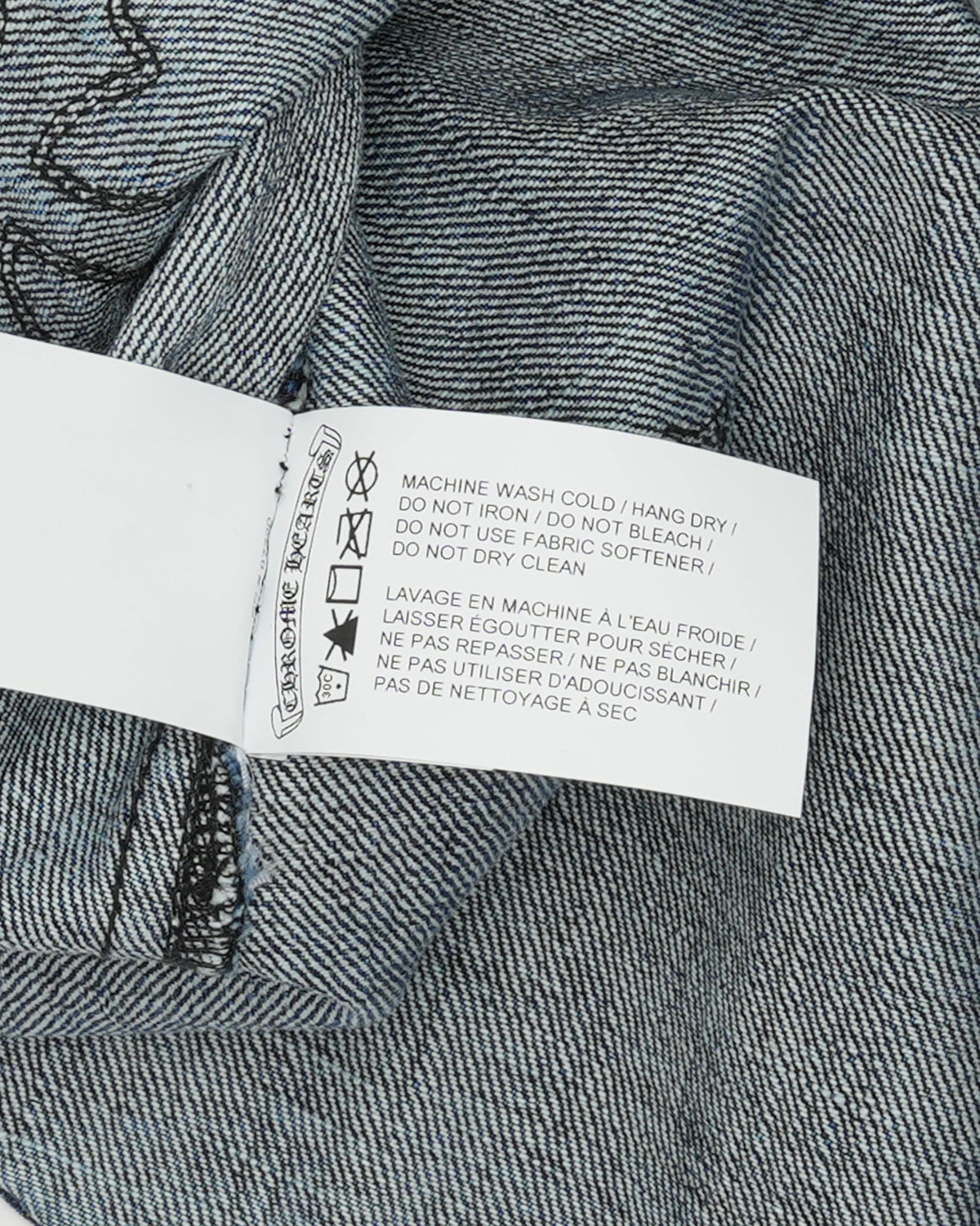 Denim Cross Patch Shirt