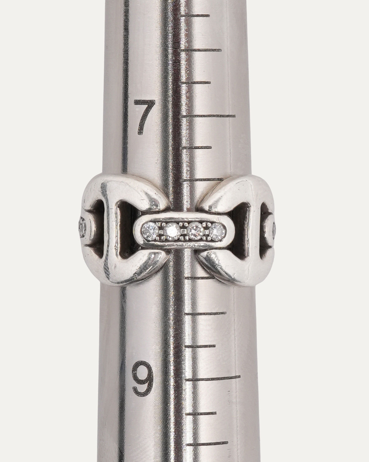 Diamond Quad Link Ring