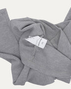 Cropped Embroidered Thermal Long Sleeve T-Shirt