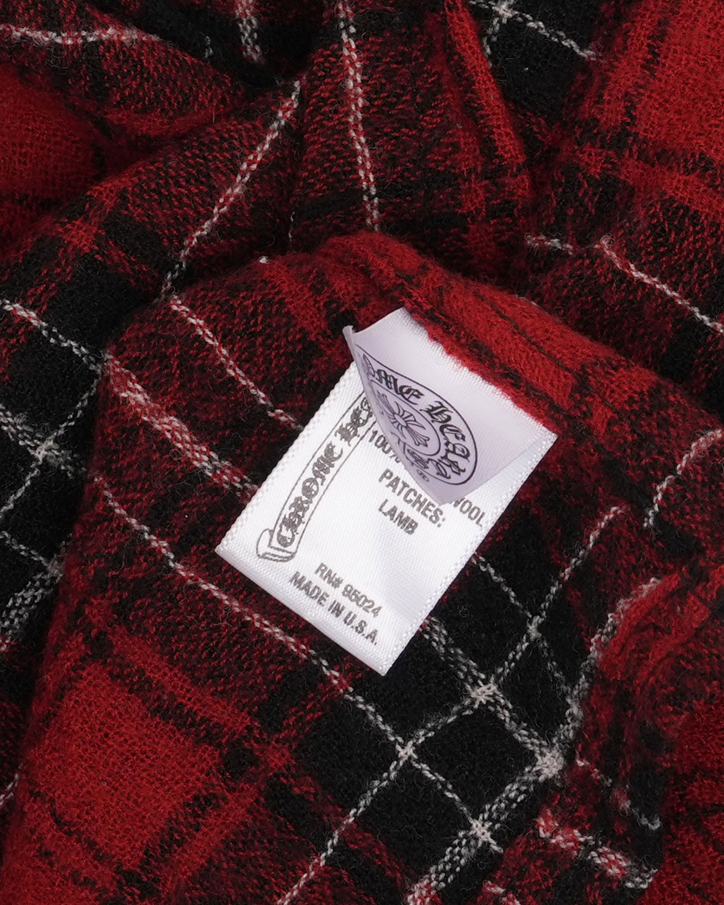 Cross Patch Virgin Wool Flannel Shirt