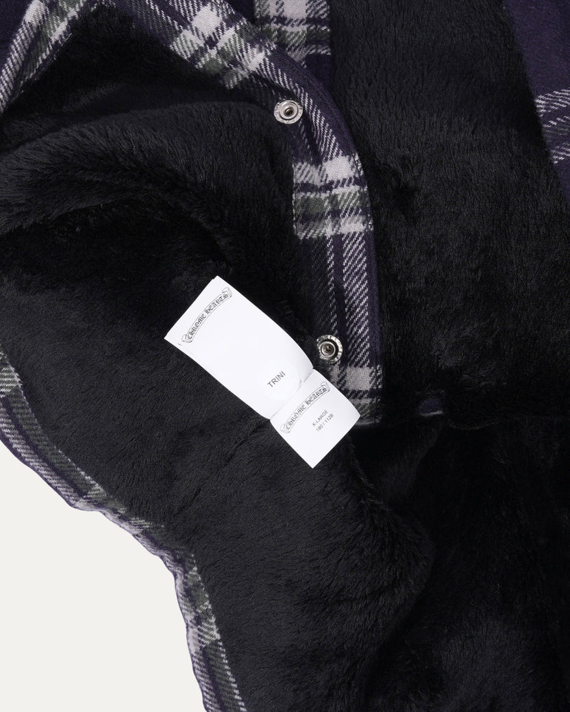 Pile Lined Flannel Work Dog Shirt