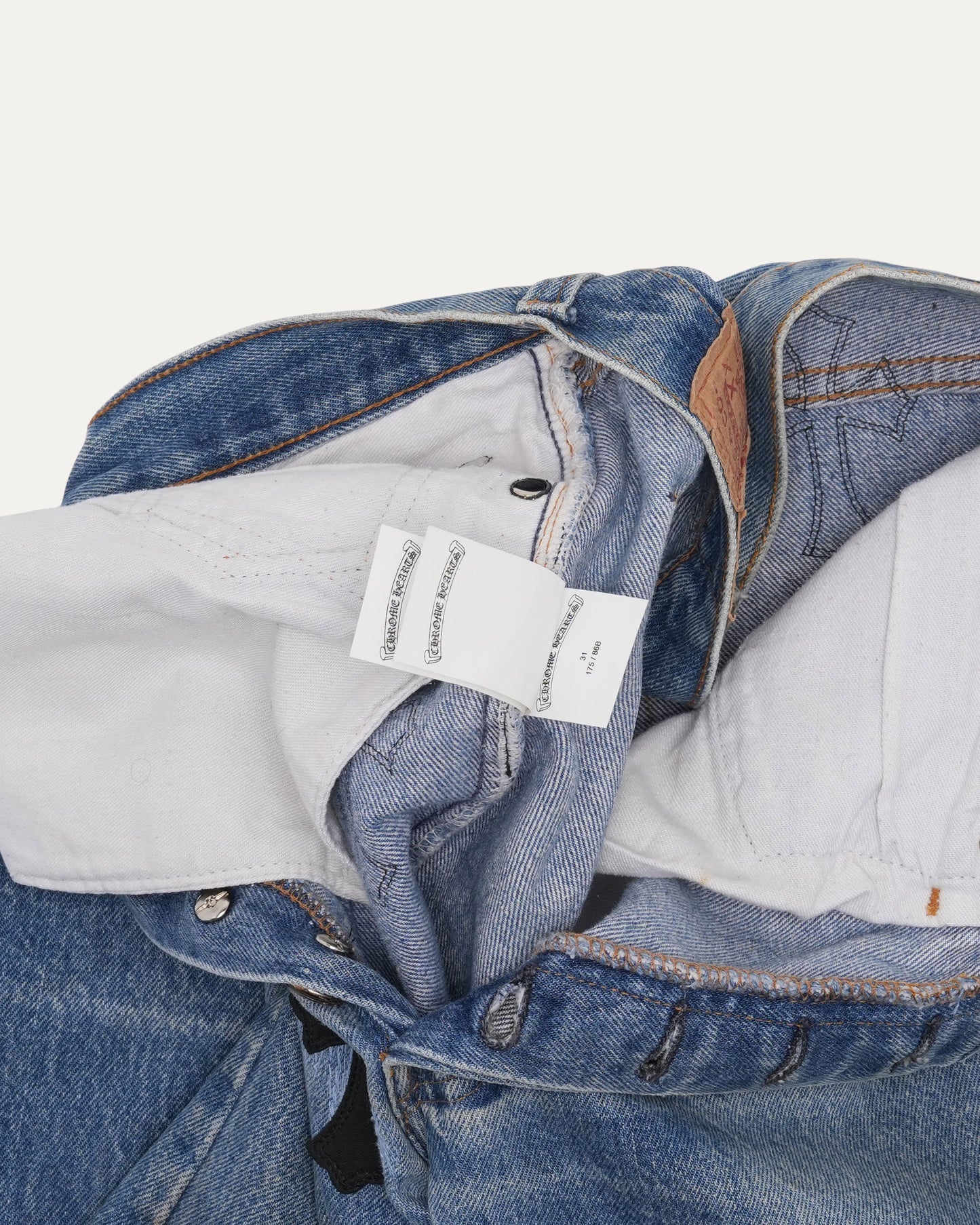 Levi's 501 Cross Patch Jeans