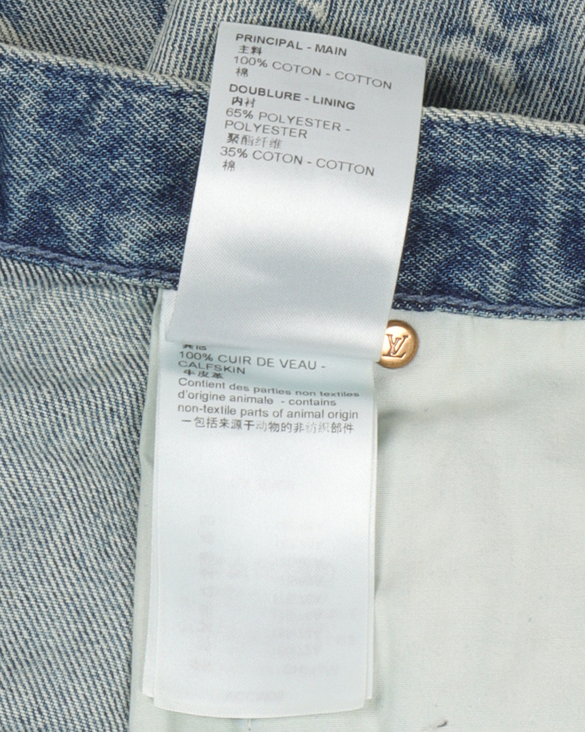 Monogram Carpenter Jean Shorts