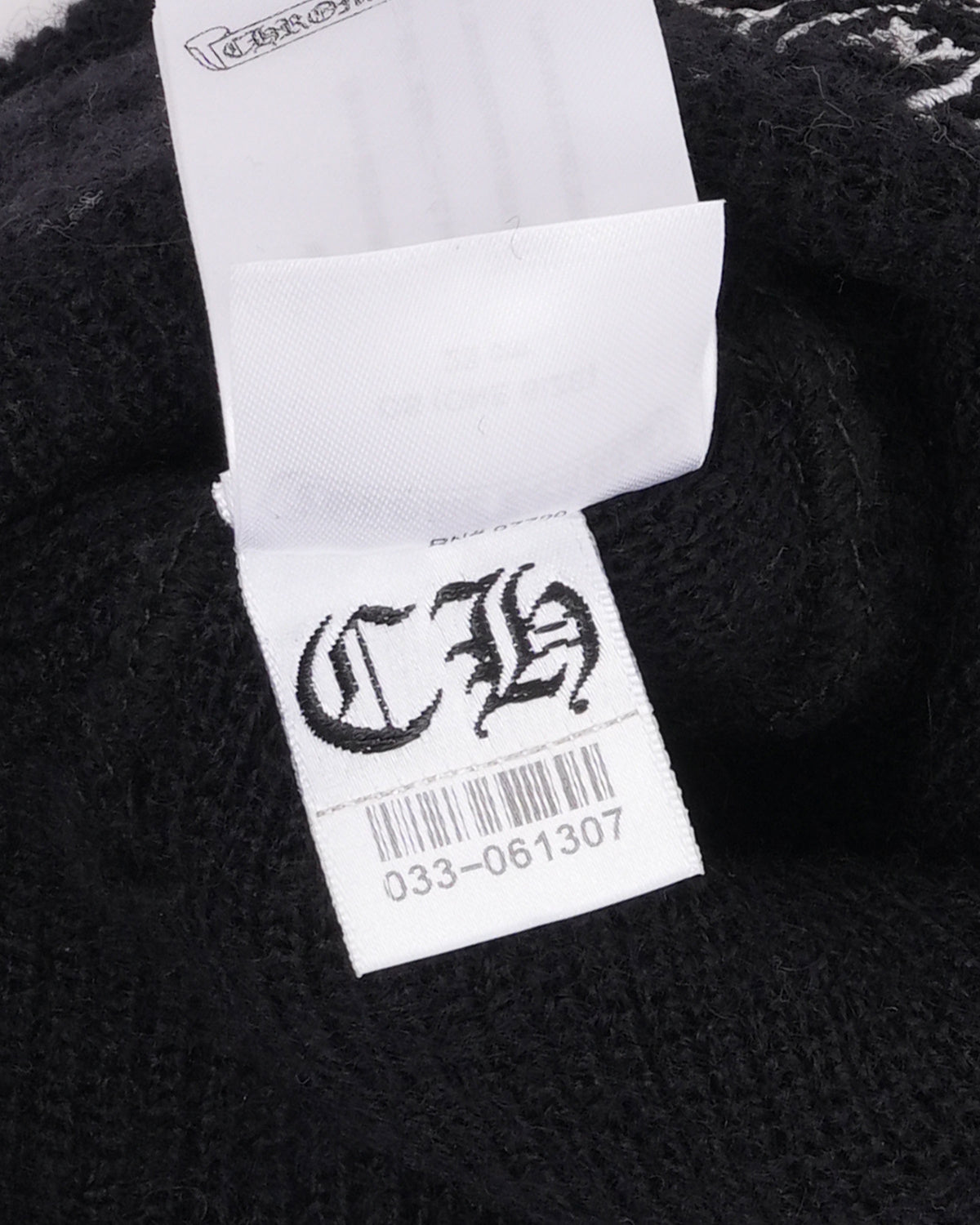 Embroidered Plus Cross Wool Beanie