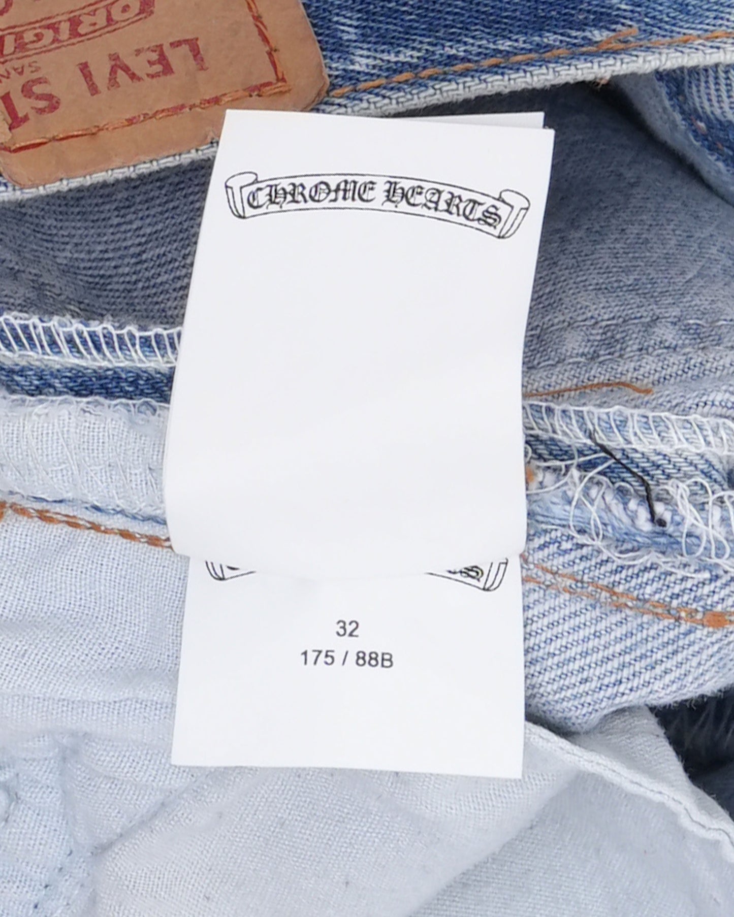 Levi's 501 Cross Patch Jeans