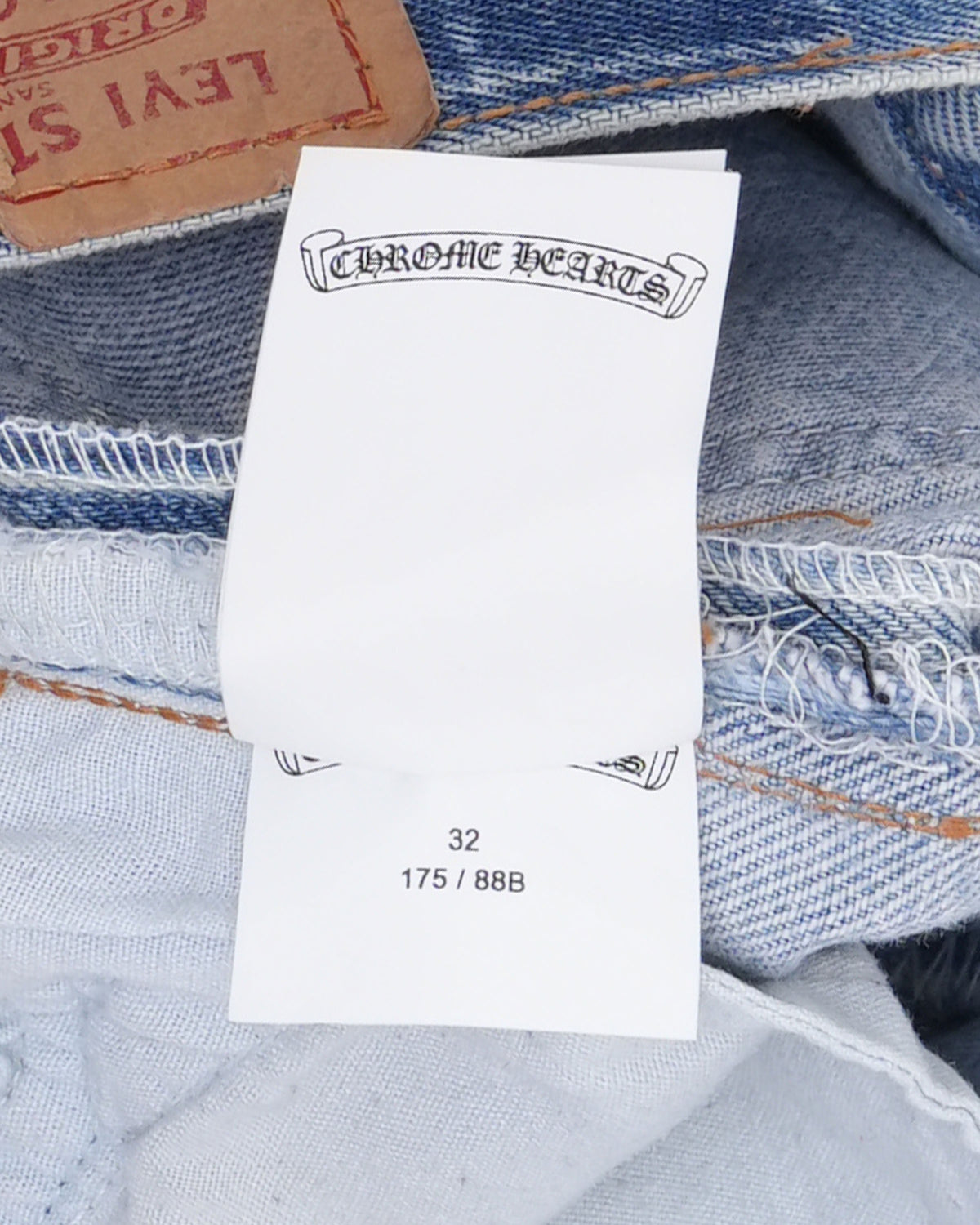 Levi's 501 Cross Patch Jeans