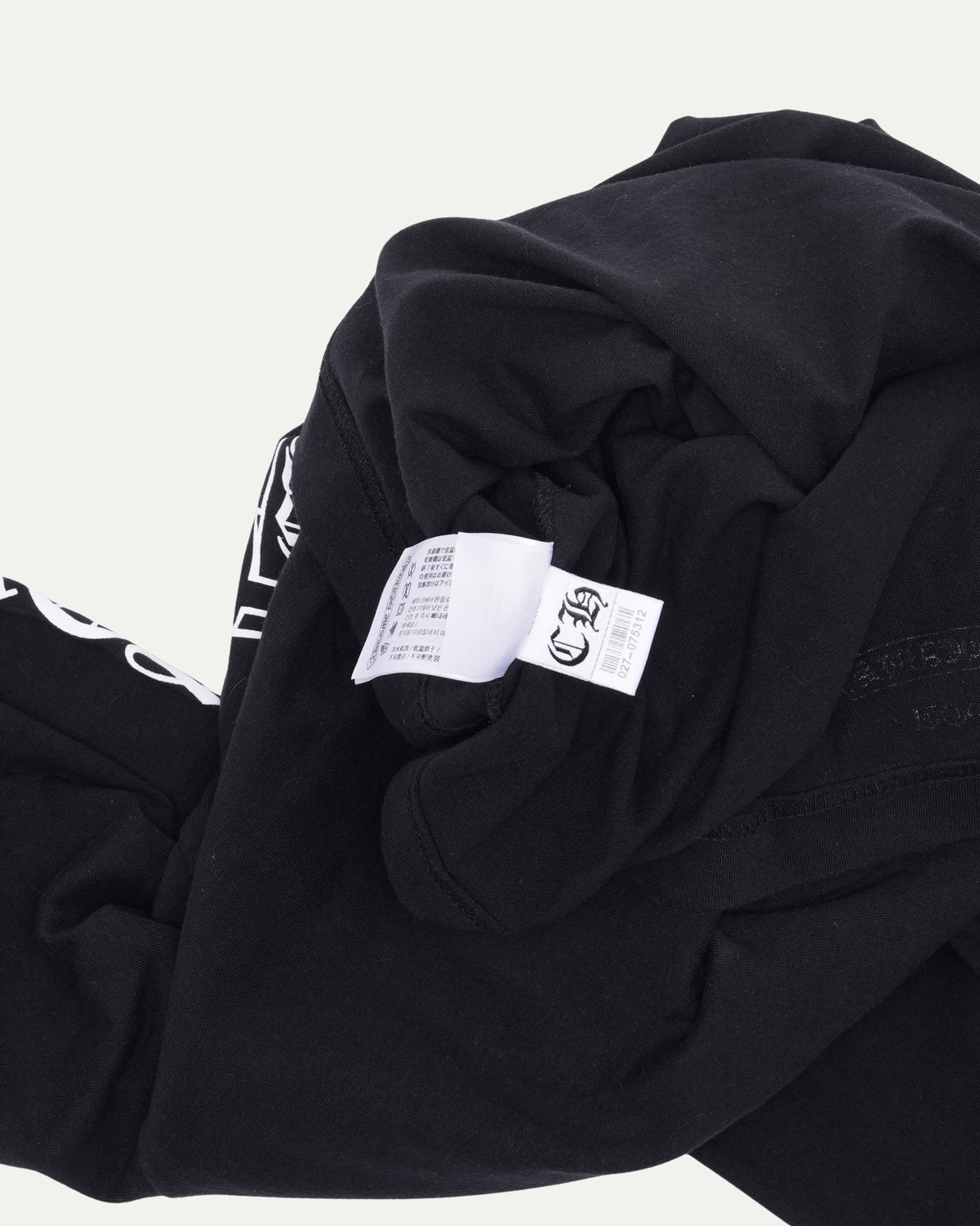 Scroll Logo Pocket Long Sleeve T-Shirt