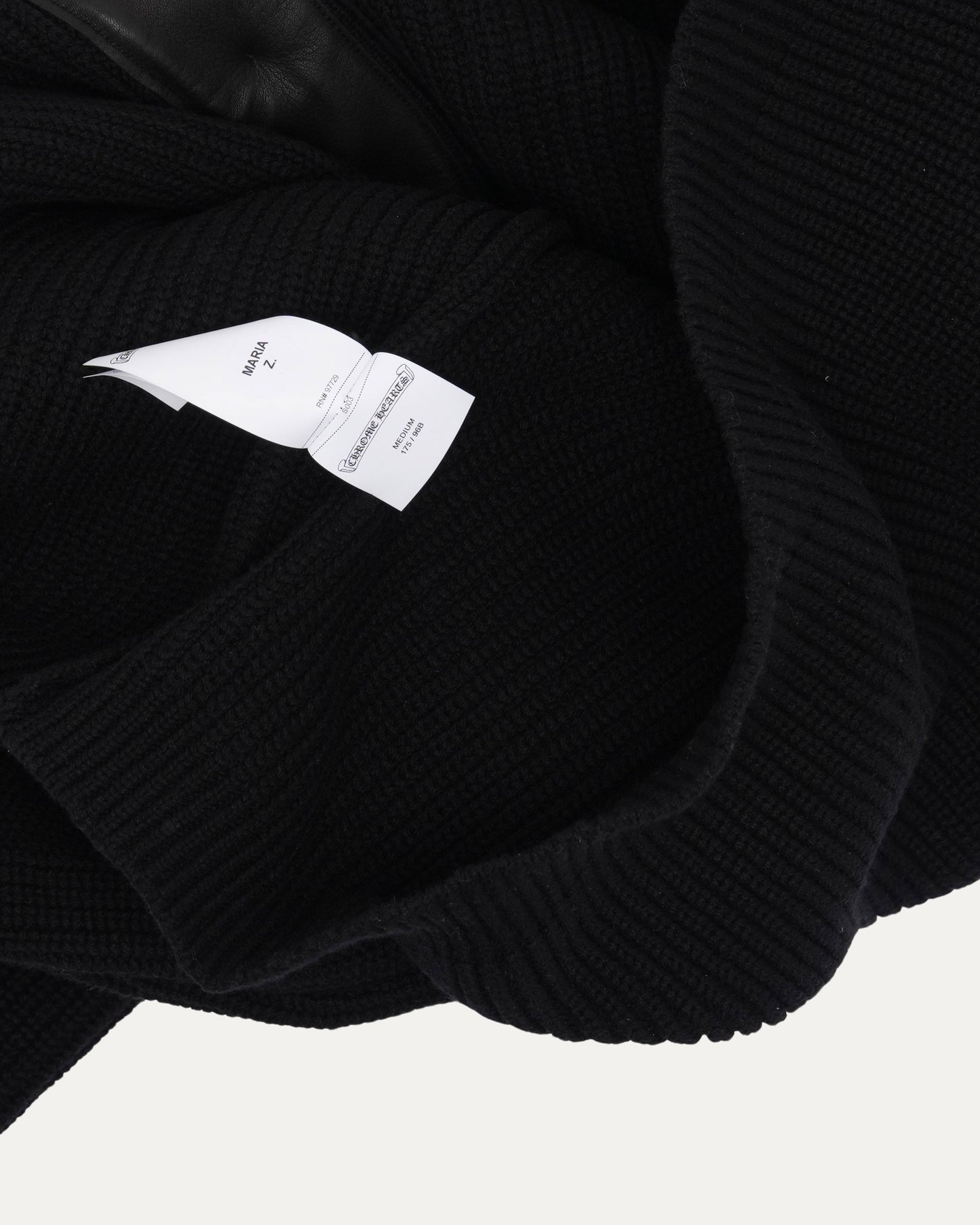 Cross Patch Cashmere Shawl Collar Cardigan Sweater