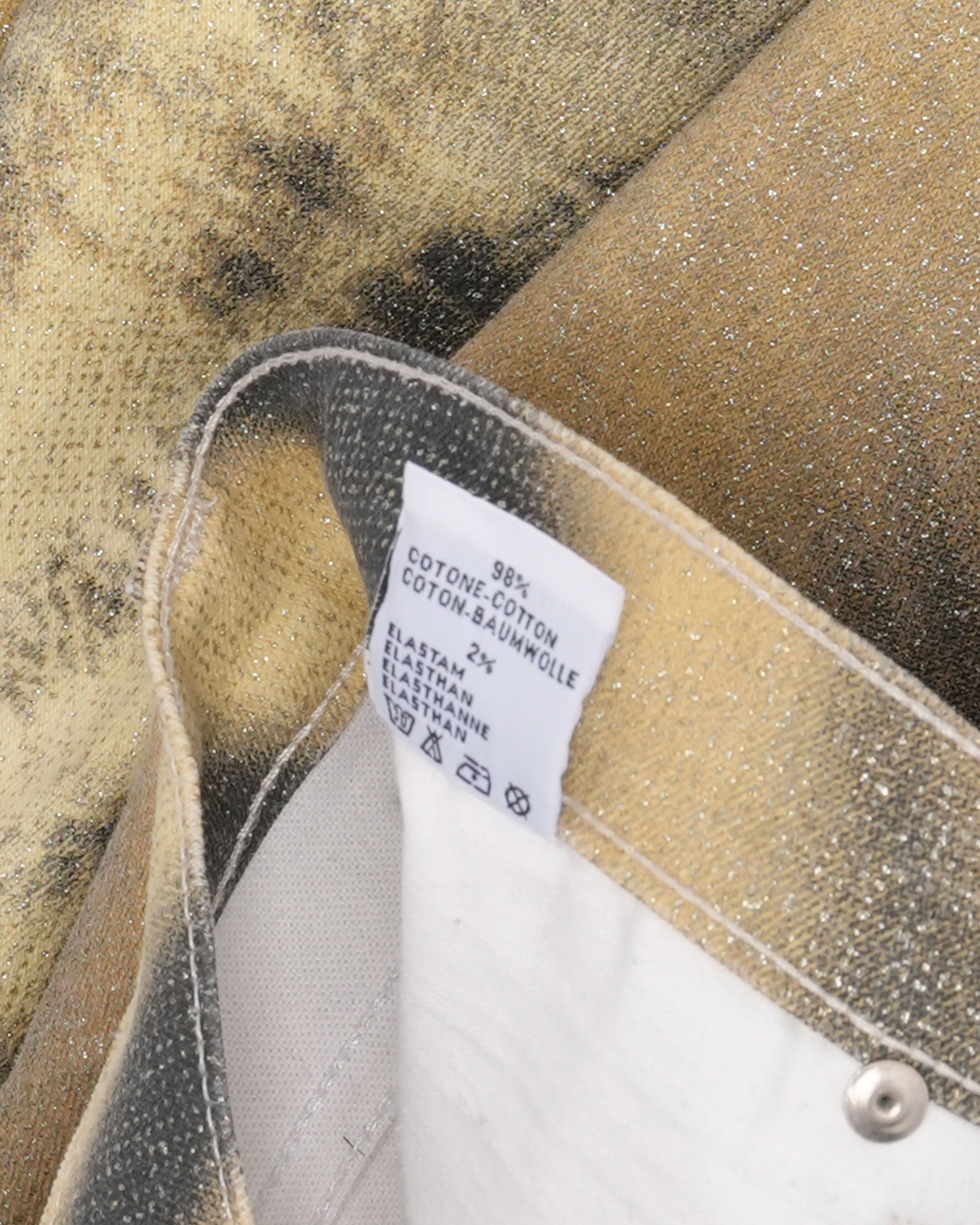 FW 2000 Tiger Print Jeans – Justin Reed