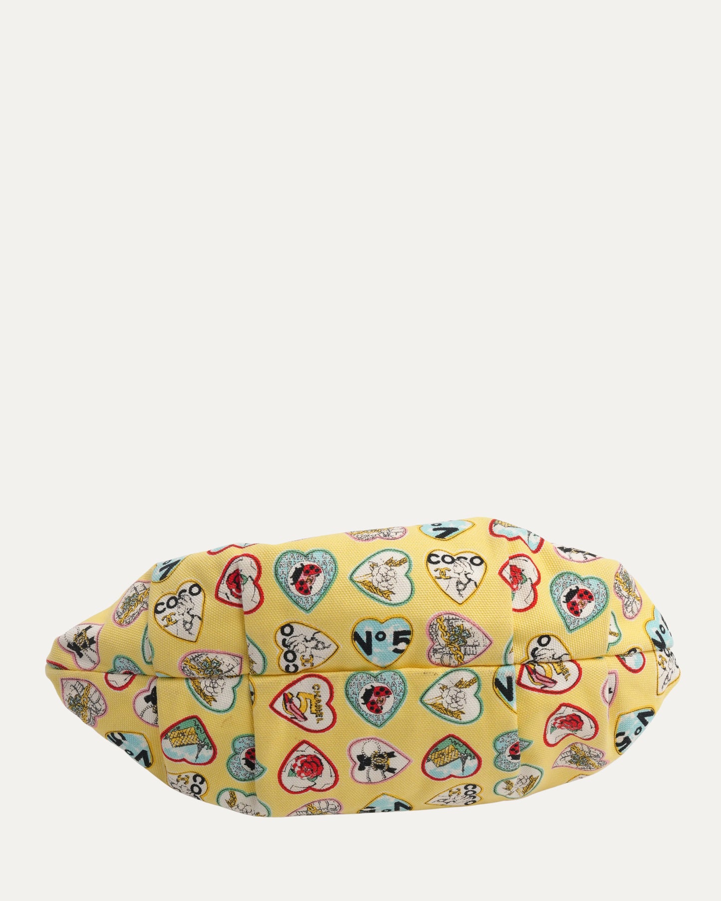 Canvas Valentine Hobo Bag