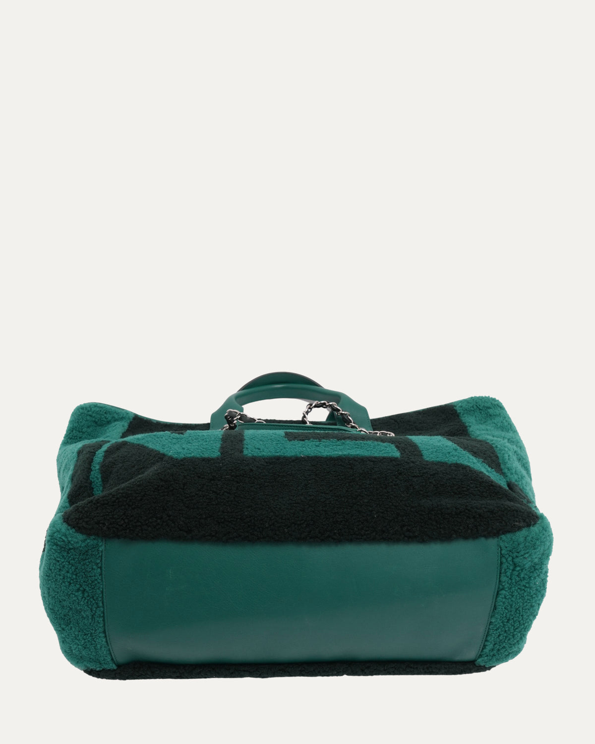 Large Shearling Deauville Shopping Tote