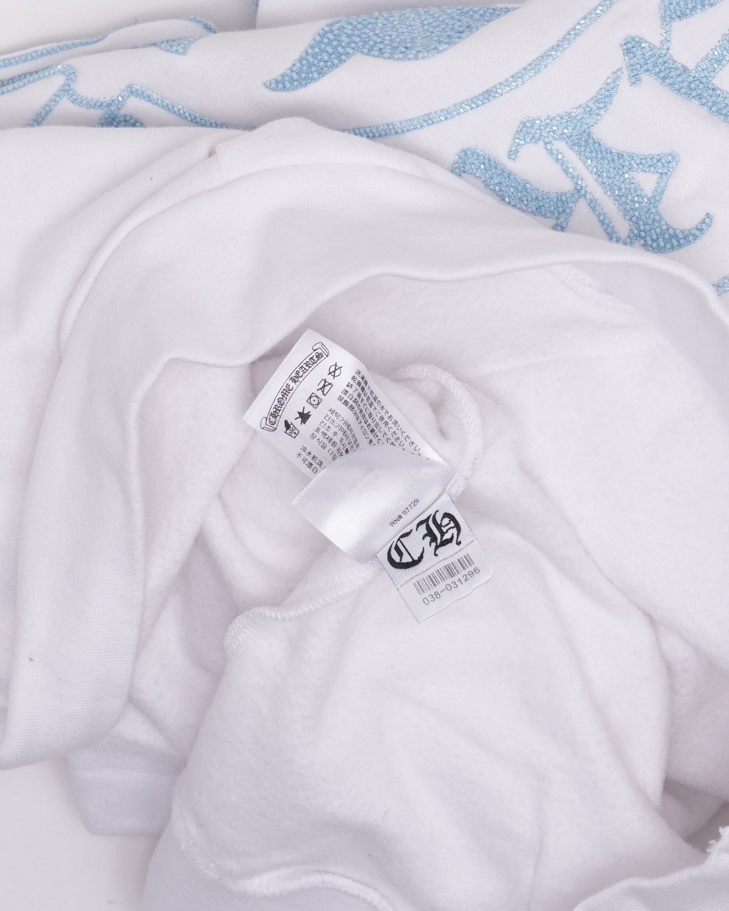 Beaded Horseshoe Logo Zip Hoodie