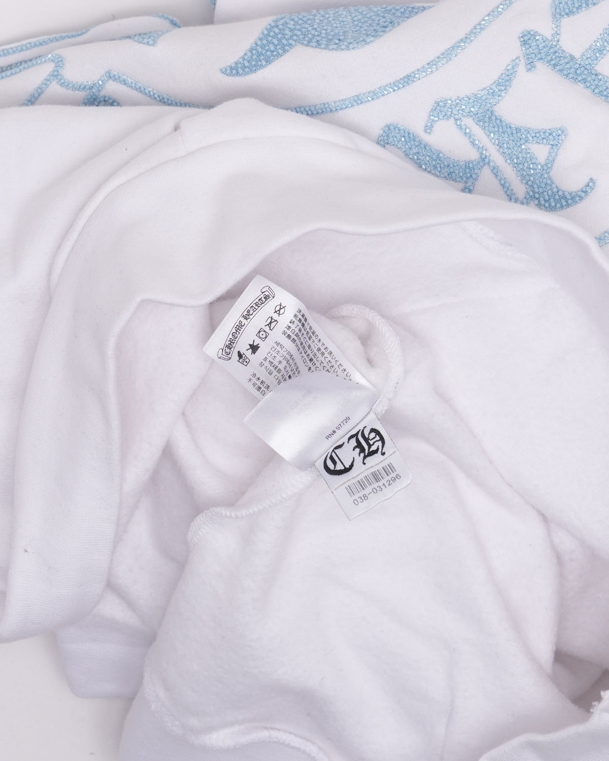 Beaded Horseshoe Logo Zip Hoodie