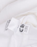 Metallic Print Vertical Logo Hoodie
