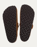 Dagger Embellished Birkenstock Boston Suede Mule