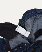 Turbo Diesel Cross Patch Fleur Knee Jeans