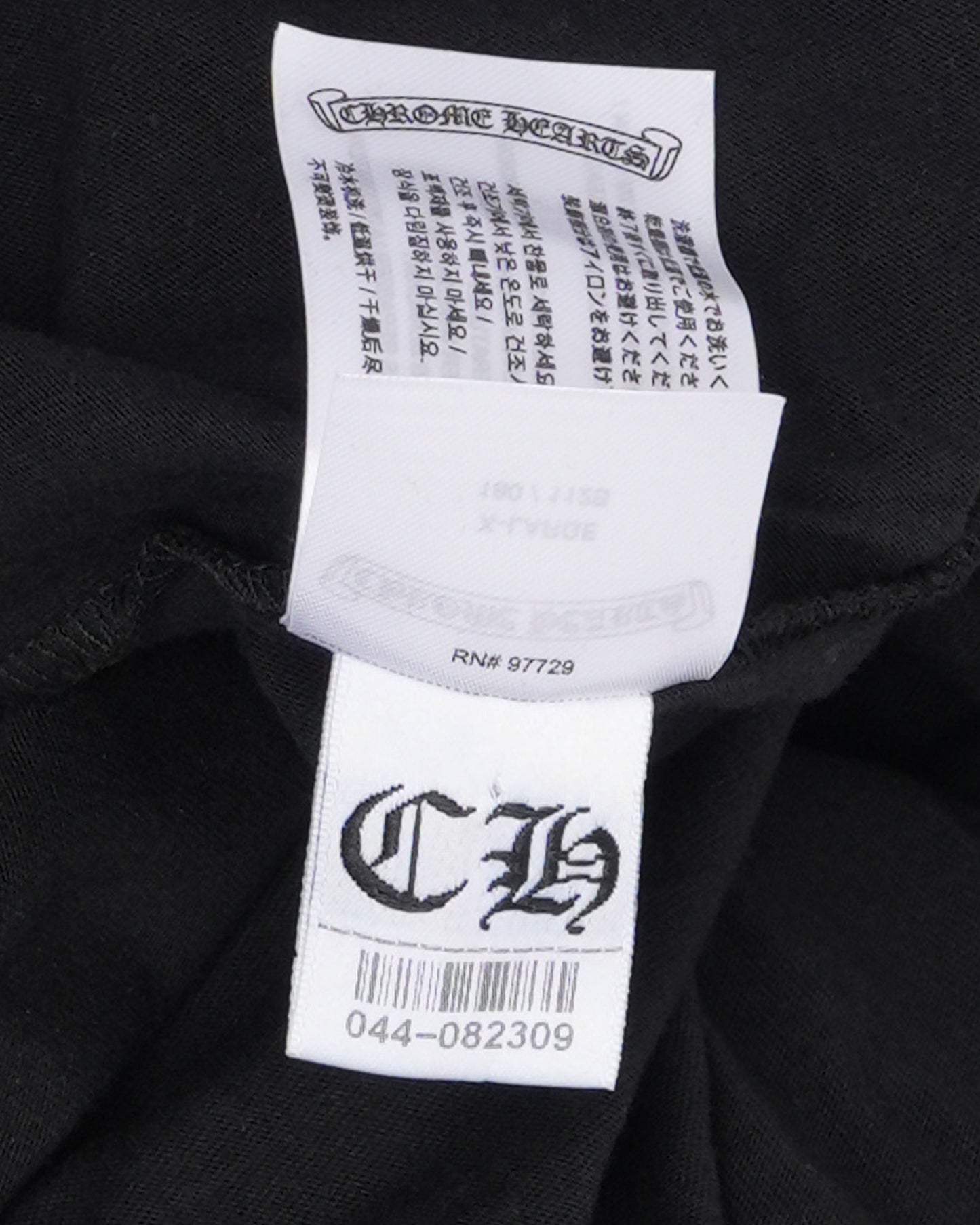 Neck Logo Long Sleeve Pocket T-Shirt