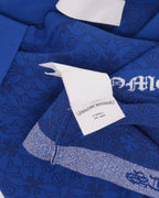 Jacquard Monogram Polo Top