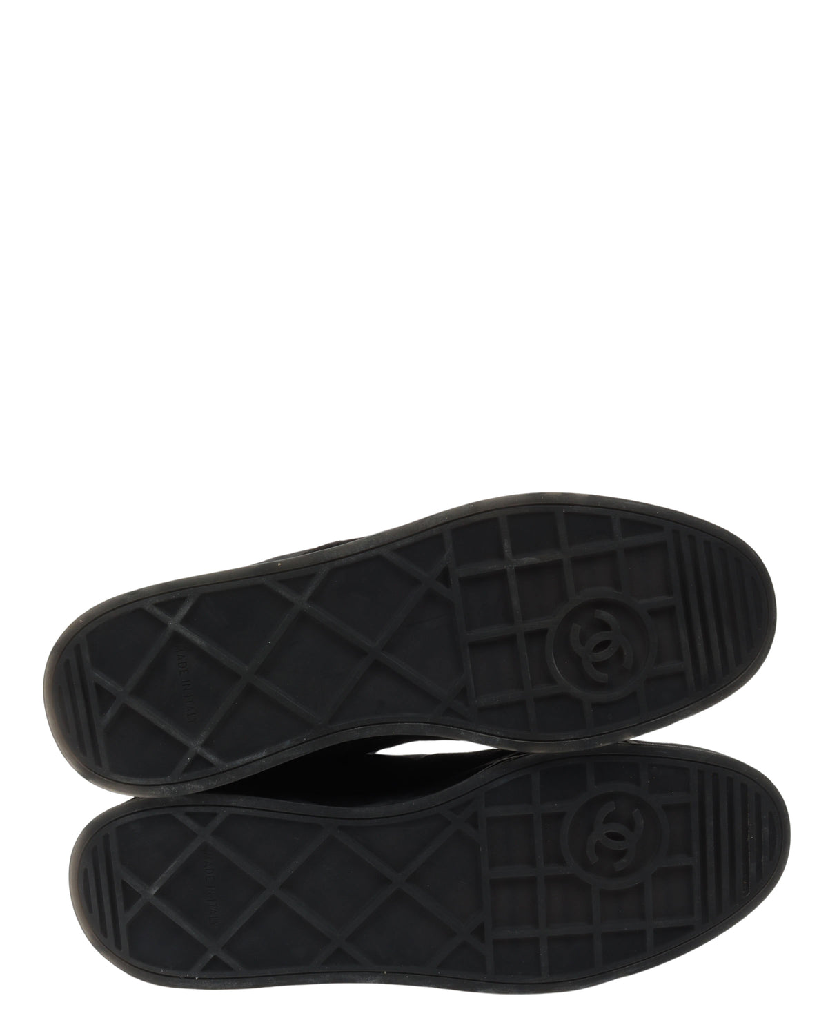 Quilted Suede Trainers
