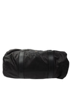 Large Embellished Fleur Duffle Bag