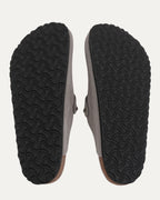 Dagger Embellished Birkenstock Boston Shearling Lined Suede Mule
