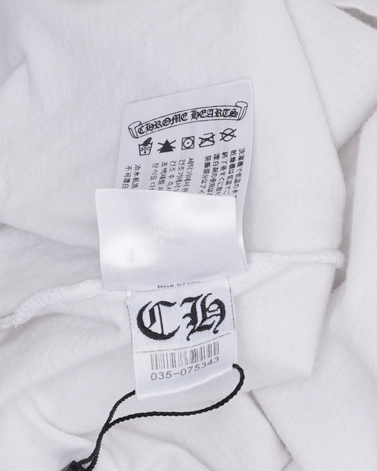 Neck Logo Long Sleeve T-Shirt