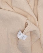 Pony Hair Cross Patch Hooded Cardigan Sweater