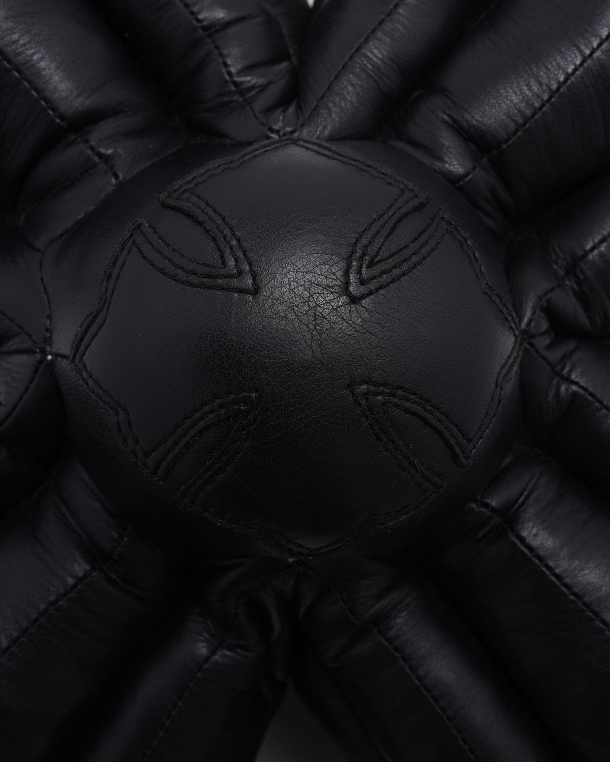 Plus Cross Leather Cushion