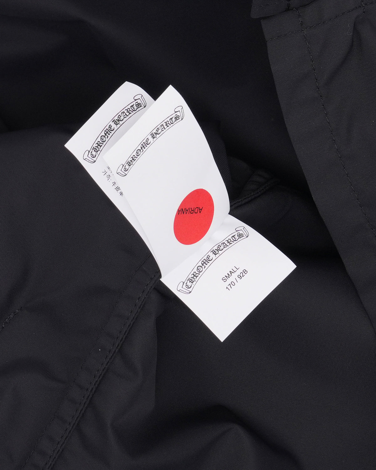 Nylon and Leather Sedated Zip Shirt