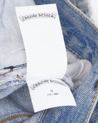 Levis 501 Cross Patch Jeans