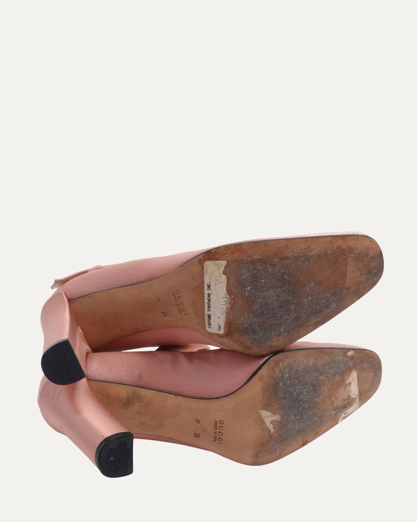 Tom Ford Era FW 2001 Satin Ballerina Mary Jane Heels