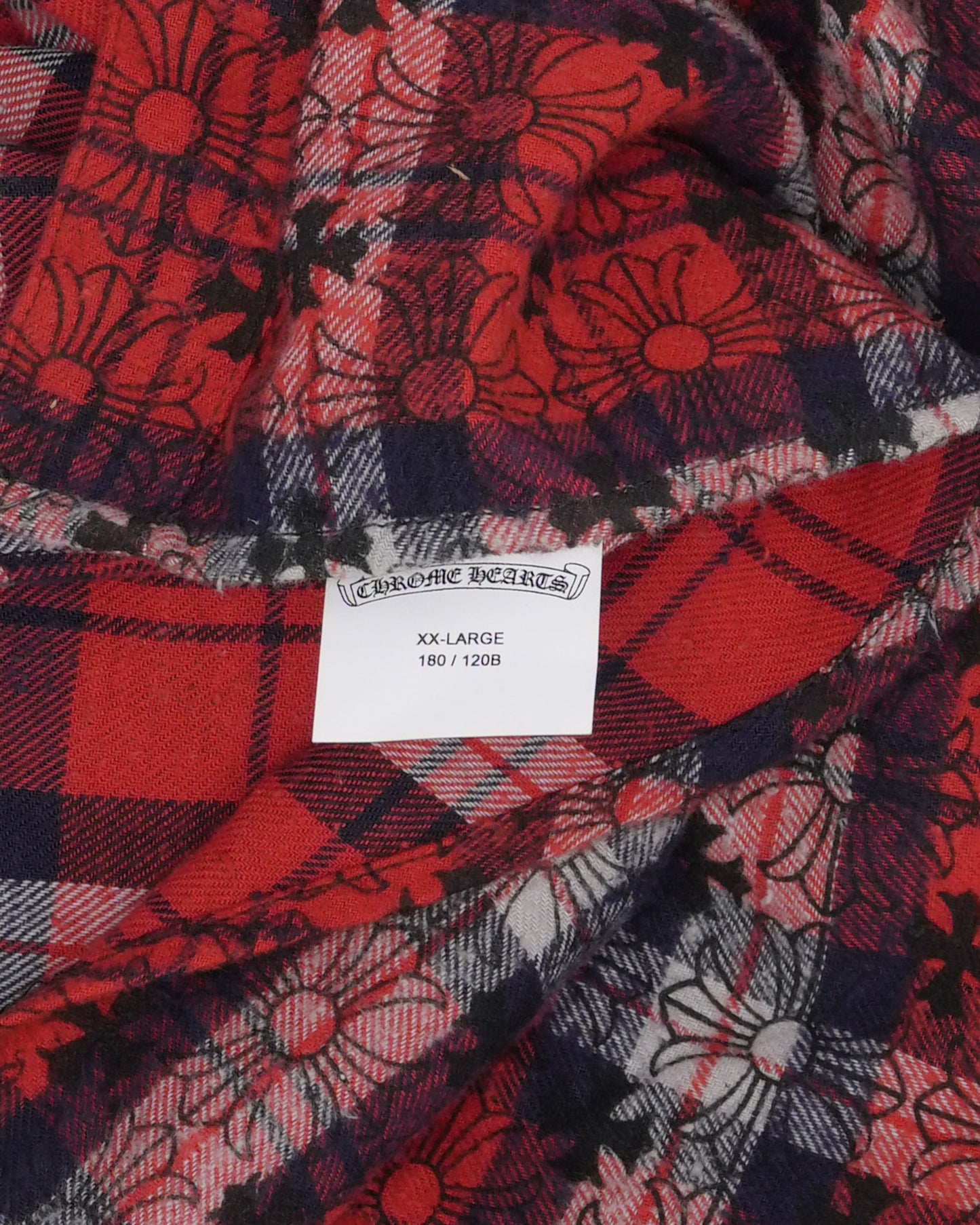 Cross Patch Loose Ends Flannel Shirt