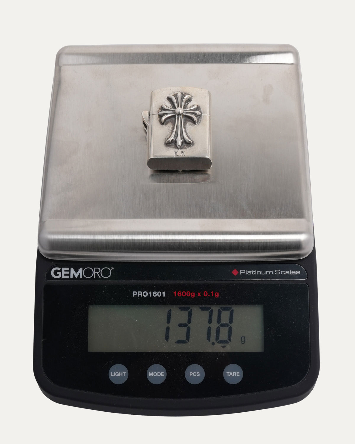 Los Angeles Cross Zippo Lighter